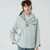 Nueva Chaqueta Tres en Uno de Plumas Otoño e Invierno 2026 para Parejas, Forro de Plumas Desmontable Personalizable para Exteriores, Estilo de Doble Uso