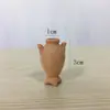 Mini Vasinho de Polegar de Cerâmica Vermelha de Bolso Absorvente de Água Respirável Pequeno Vaso para Planta Suculenta Flor Vasos de Jardim Miniaturas