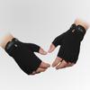 Guantes de Medio Dedo para Deportes al Aire Libre Transpirables para Hombre y Mujer Antideslizantes Resistentes al Desgaste Guantes de Ciclismo para Ejercicio Físico Guantes Tácticos Delgados