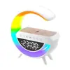 Grande G3401Mini Transfronteiriço Novo Pequeno g Alto-falante Bluetooth Carregamento Sem Fio Despertador Luz de Ambiente Alto-falante Bluetooth Multifuncional