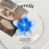 Presilha de Cabelo Flor de Ovo Yi Mengling para Mulheres Clip de Tubarão Médio para Meio Preso no Cabelo Acessório de Cabeça