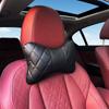 Cojín Lumbar para Coche Espuma Viscoelástica Reposacabezas para Coche Almohada para Cuello Universal para Cuatro Estaciones Cojín de Respaldo para Conductor Cojín para Asiento de Coche
