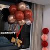 Bola de aire flotante de oso de boda para hombre y mujer, decoración de sala de estar, conjunto festivo de alto nivel