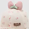 Gorra de Pico de Pato con Lazo, Estampado de Dibujos Animados, Visera Suave, Gorra de Béisbol para Bebé, Sombrero Casual para Exteriores con Protección Solar para Primavera