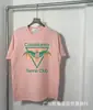 Novedades de Verano Serie Casa Unisex Casual Holgado Camisetas de Manga Corta Estilo Americano en Stock Venta al por Mayor Casual Transfronterizo