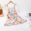 Pijama Infantil 2025 Verão Algodão Bolha Fino Princesa Crianças Maiores Roupa de Casa Pijama de Alcinha Infantil