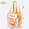 Bolsa de almuerzo con dibujos animados para estudiantes, portátil, gruesa, linda, de gran capacidad, con aislamiento para niños, venta al por mayor