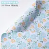 Papel de Regalo Floral de Primavera Flores Frescas Pequeñas Papel de Atmósfera Impermeable Material para Ramo de Flores Hecho a Mano Tienda de Flores DIY