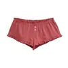 192-Pantalones cortos elásticos sexys de estilo europeo y americano para mujer, nueva moda primavera/verano 2026, pantalones cortos ajustados que realzan el trasero