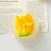 Tazón de Cristal Helado con Diseño Realista de Frutas 3D, Imanes para Refrigerador, Accesorios de Resina, Artículos de Decoración para el Hogar al por Mayor