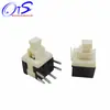 Interruptor de Chave Autotravante e Não Travante do Fabricante Plugue Lateral Seis Pinos Cabeça Alta 5.8x5.8 Resistente a Altas Temperaturas Soldagem por Refluxo Controle Remoto