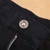 Jeans masculino grosso reto de Outono e Inverno com stretch escovado cinco bolsos de algodão slim fit casual moda calça longa