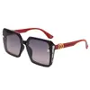 Gafas de Sol de Marco Grande Estilo Europeo y Americano Nuevo Estilo 2025 para Mujer, de Moda y de Alta Gama, Anti-UV, Gafas de Sol Cuadradas de Moda para Mujer