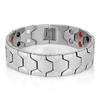 Pulseras de Acero Inoxidable para Hombre de Moda Europeas y Americanas Más Vendidas, Cadenas de Titanio con Energía Magnética para Parejas