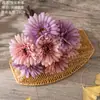 Liquidação com 90% de desconto Buquê de Gérberas Flores Artificiais Estilo Ins Flores Artificiais Fabricante Decoração de Casa Buquê de Casamento Parede de Rosas