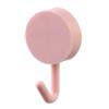 Em estoque macaron gancho punch-free bonito pequeno gancho de cozinha porta traseira pegajoso gancho plástico forte gancho pegajoso gancho