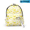 Mochila Casual Unisex con Patrón de Frutas Transfronterizo 2021, Bonita, Pequeña, Fresca, Estampada en 3D, de Tela Oxford