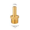 Conector rápido Green Pagoda 2 4/6 para manguera de agua y gas, carbón, gas natural, cobre, rosca exterior, boquilla de agua y gas.