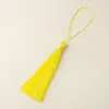 Venta al por mayor de fábrica 12 cm de largo borla Hanfu accesorios para moño marcapáginas colgante abanico borla de alta calidad punta de borla punta de espada