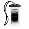 Bolsa de celular à prova d'água com capacidade de tela sensível ao toque, adequada para natação, rafting, mergulho, fotografia subaquática e brincadeiras na praia