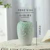 Vaso Cerâmico Retrô Decoração de Mesa Série Floresta Verde Dopamina Fresca Flores Hidropônicas Flores Secas Sala de Estar Móveis para Casa