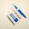Feltro de Lã Agulha para Feltro Agulha Ferramenta de Artesanato Caneta Agulha Cabo de Madeira 3 Agulhas 8 Agulhas Agulha Multi-Ponta para Feltro de Lã de Gato e Cachorro