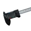 Pinza de vernier de pantalla digital electrónica de fibra de carbono de plástico pinza electrónica pinza de pantalla digital de 150 mm pinza de vernier