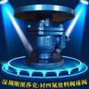 Válvula de descarga especial para reactor de diámetro variable con revestimiento de flúor químico especial Q41F46 fondo de tanque DN20 25 32 40 50