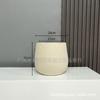 Mesa de fibra de vidro nórdica vaso ins shopping center floral casa cafeteria salão de exposições decoração suave piso decoração de planta verde