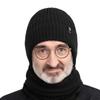 Novo Chapéu para Pessoas de Meia-Idade e Idosas no Outono e Inverno, Design Quente e Confortável de Proteção para as Orelhas, Forro Espessado, Chapéu de Lã Tricotado Macio
