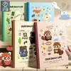 Cuaderno B5 Grueso Rayado con Lindo Diseño de Panda Pequeño, Fábrica de Comercio Exterior Transfronterizo