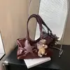 Bolso Casual de Gran Capacidad para Mujer 2026 Nuevo Estilo Moda para el Trabajo Bolso de Hombro Único Debajo del Brazo Bolso Tote de Mano con Sensación Relajada