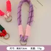 Cordón para Teléfono Móvil Cuerda Corta Estilo Nuevo Chica Celebridad de Internet Pulsera Estilo Chanel Cadena para Teléfono Móvil Llavero de Cuerda de Nylon Accesorios