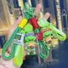 Terceira Geração Tartarugas Ninja Desenho Animado Chaveiro Pingente de Casal Celebridade da Internet Boneca Exquisita Chaveiro Pingente de Bolsa Venda por Atacado