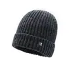 Gorro de Punto Engrosado con Felpa Invierno para Hombre Protección para Orejas a Prueba de Viento Protección contra el Frío Gorro de Lana Pullover Gorro de Esquí para Jóvenes