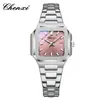 Reloj Chenxi para hombre y mujer, reloj de cuarzo, impermeable, de moda, reloj de pulsera para pareja, reloj de pareja de negocios, luminoso, impermeable, al por mayor