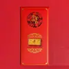 Lingote de Oro Zodiacal Conmemorativo Sobre Rojo Regalo de Negocios Seguro Corporativo Banco Año Nuevo Buena Suerte Saludos de Año Nuevo Souvenir