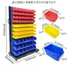 Rack de Parafusos Móvel, Organizador de Ferramentas de Oficina Espesso de Dupla Face, Carrinho de Parafusos, Caixa de Peças, Carrinho, Rack de Parafusos