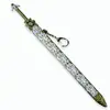 Arma de Metal Periférica de Animação Modelo 25cm Li Jinglong Espada da Sabedoria Ornamento de Arma de Liga Modelo Sem Corte