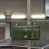 Nuevo Modelo 2025 Lp23 Bolsa Lonchera de Cuero Retro Gran Capacidad Casual Versátil Bolso de Hombro Cruzado Bolso Cuadrado Pequeño de Moda