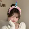 Diadema facial de peluche Oso Pequeño, diseñada para mujeres, ideal para aplicar maquillaje y mascarillas faciales, se puede usar a diario sin apretar la cabeza ni aplastar el cabello