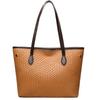 Bolsa de Ombro Retro para o Dia a Dia Exportação Transfronteiriça Nova Bolsa de Mão Feminina de Grande Capacidade Moda Simples Bolsa Tote Tendência