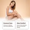 Crema Depilatoria Hidratante de Coco Oceaura Transfronteriza 150g Deja la Piel Suave como la Seda, Cómoda, Delicada, Suave y Lisa