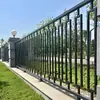 Nueva valla de jardín estilo chino con artesanía de soldadura sólida, valla protectora hecha a medida para villas de parque y muros de patios pequeños