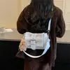 Bolso de axila para mujer, nuevo y moderno 2026, bolso de hombro de alta gama, bolso cruzado para el día a día, bolso cuadrado pequeño