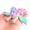 Cavalo Ano 3D Impresso Pônei Fofo Articulado Móvel Descompressão Ornamentos Pequenos Pégaso Brinquedos Ponto Turístico Feira Noturna Stand Atacado
