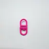 Accesorios de joyería diy color de pintura ocho hebilla giratoria universal anillo de conexión llavero anti-nudo hebilla para perro colgante