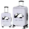 Funda de Maleta de Viaje de Panda de Dibujos Animados Bolsa Protectora contra el Polvo Cubierta para Maleta con Ruedas Protector de Equipaje Grueso a Prueba de Polvo de Tamaño Completo