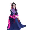 Fantasia Adulto Maonan Fantasia de Performance Feminina Chapéu de Flor de Bambu Traje Tradicional da Minoria de Guangxi Filmagem Turística Performance Étnica
