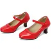 Zapatos Británicos Nuevos de Primavera y Otoño 2025 Hebilla de Encaje Quemado Zapatos de Boca Baja Tacones Gruesos 40-48 Zapatos de Comercio Exterior